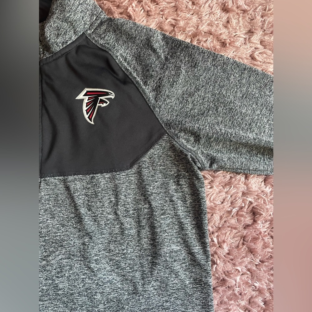 NFL Atlanta Falcons Fanatics Static Quarter-Zip Jacket Size Medium - Picture 4 of 5